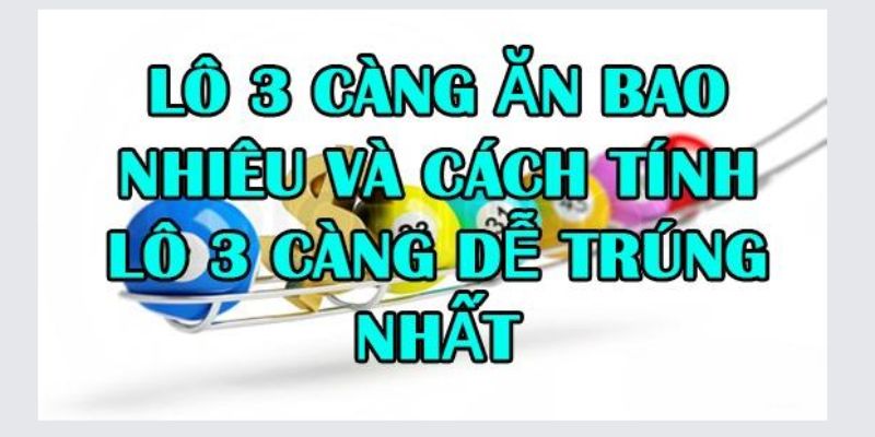 3 Càng Ăn Bao Nhiêu - Tổng Hợp Bí Quyết Chốt Số Chuẩn Xác